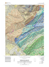 Interim geologic map of the Fort Douglas quadrangle, Salt Lake, Davis, and Morgan Counties, Utah (OFR-767)